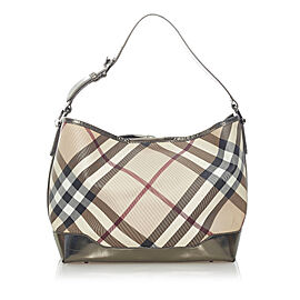 Burberry Supernova Check Tote Bag