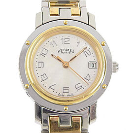 HERMES CL4.220 Clipper Stainless Steel/Plated Women Watches LXNK-135