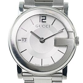 GUCCI Stainless Steel Quartz unisex SilverDia Watches