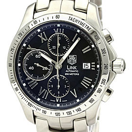 TAG HEUER Link Chronograph LTD Edition Steel Automatic Watch CJF2119 LXGoodsLE-212