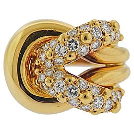 Van Cleef & Arpels Diamond Gold Ring