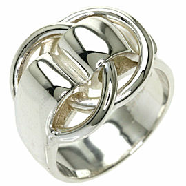 HERMES Silver Ring US (4.75) LXGQJ-603