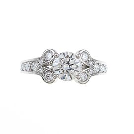 Cartier 950 Platinum ballerina ring 0.57ct G VS2 3EXT Ring