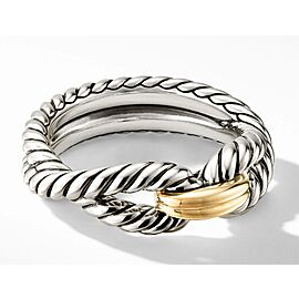 David Yurman Cable Loop Ring with 18K Gold