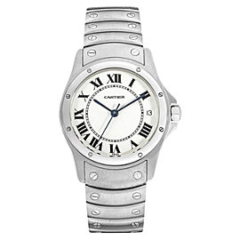 Cartier Santos Ronde 1920 1 Stainless Steel 33mm Unisex Watch