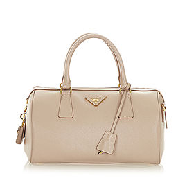 Saffiano Leather Satchel