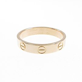 Cartier 18K Pink Gold Mini Love Ring LXGYMK-229