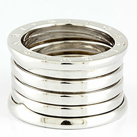 BVLGARI:18K white Gold Ring US 5.25 ,EU50 LXKG-450