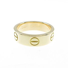 Cartier 18K Yellow Gold Love Ring LXGYMK-230