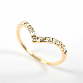 18K Yellow Gold Diamond Ring