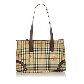 Burberry Haymarket Check Shoulder Bag