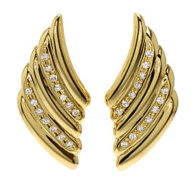 TASAKI 18K Yellow Gold Diamond Earring QJLXG-1458