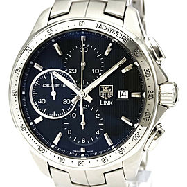 TAG HEUER Link Calibre 16 Chronograph Stainless steel Automatic Watch CAT2010 LXGoodsLE-173