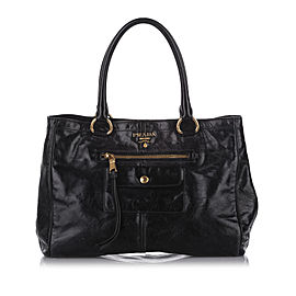 Vitello Shine Satchel