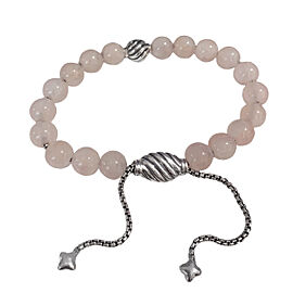 David Yurman Spiritual Beads Bracelet with Rose Quartz