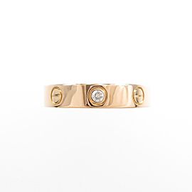 Cartier 750 Pink Gold Mini Love Ring LXGYMK-201