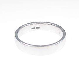 TIFFANY & Co 950 Platinum Classic Band Ring LXGYMK-907