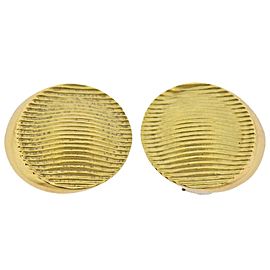 Paul Morelli Ribbed Gold Earrings