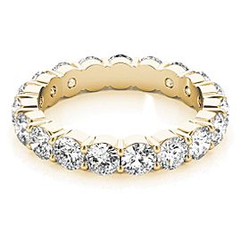 5.2 CARAT DIAMOND ETERNITY BAND IN 14K/ 18K/ PLATINUM GIA GRADED 40 POINTER G COLOR SI1 CLARITY BY MIKE NEKTA SIZE 4 TO 4.5