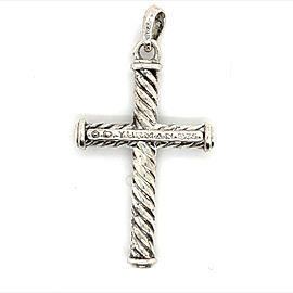 David Yurman Estate Holy Cross Sterling Silver