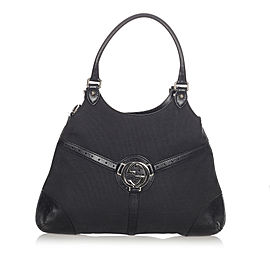 Gucci Reins Canvas Shoulder Bag