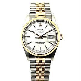 ROLEX DATEJUST Automatic 36mm 2 Tone Watch