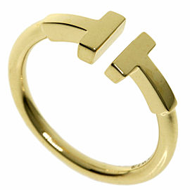 TIFFANY & Co 18k Yellow Gold TWire Ring LXGQJ-440