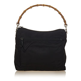 Gucci Bamboo Nylon Handbag