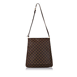 Louis Vuitton Damier Ebene GM Musette Salsa Short Strap