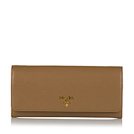 Prada Saffiano Leather Wallet on Chain