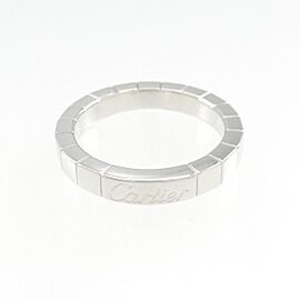 Cartier 18K White Gold Lanieres US 5 Ring E0924