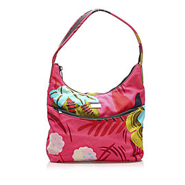 Flora Canvas Shoulder Bag