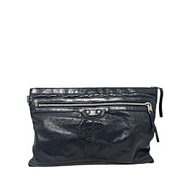 Balenciaga Motocross Classic Clip L Clutch Bag