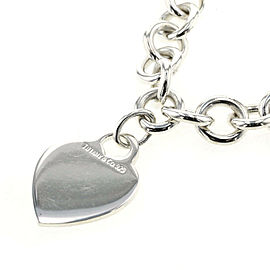 TIFFANY & Co 925 Silver Heart tag Necklace LXGBKT-26