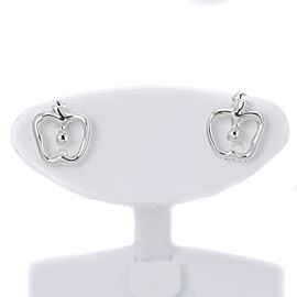 Tiffany & Co 925 Silver Apple Earring LXNK-1085