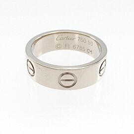 Cartier Love 18k White Gold Ring