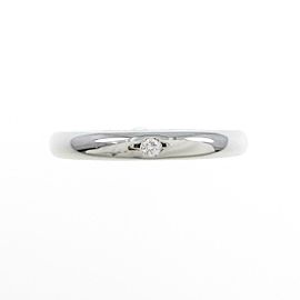 TIFFANY & Co 950 Platinum Diamond band Ring LXGYMK-882