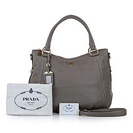 Prada Vitello Daino Satchel