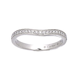 CARTIER 950 Platinum Ring US 4.5 SKYJN-171