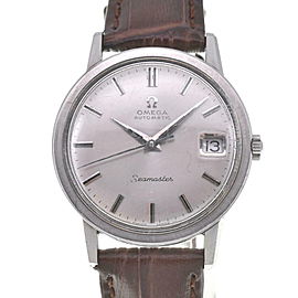 OMEGA Seamaster SS leather Dial Automatic Watch LXGJHW-196