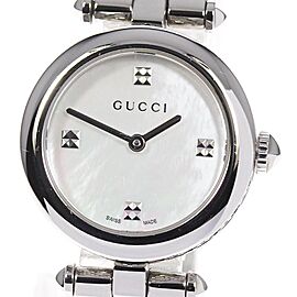 GUCCI Diamantissima Stainless Steel/SS Quartz Watch Skyclr-1524