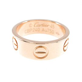 Cartier Love 18k Pink Gold Ring