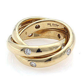 CARTIER: 18K Yellow Gold Ring US4 ,EU47- LXKG-376