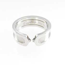 Cartier 18K white Gold C2 Small US 5.5 Ring E0934