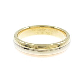 Cartier Wedding 18k Yellow,White & Pink Gold Ring