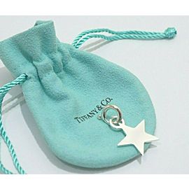 TIFFANY & Co Sterling Silver Star Pendant Charm LXGoods-2745