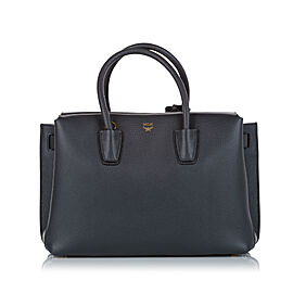 MCM Milla Leather Satchel