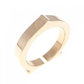 Cartier C Flat 18k Pink Gold US5.75 Ring LXGKM-408