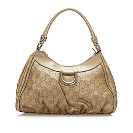 Gucci Guccissima Abbey D-Ring Shoulder Bag