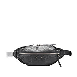 Balenciaga Motocross Neolife Lambskin Leather Belt Bag